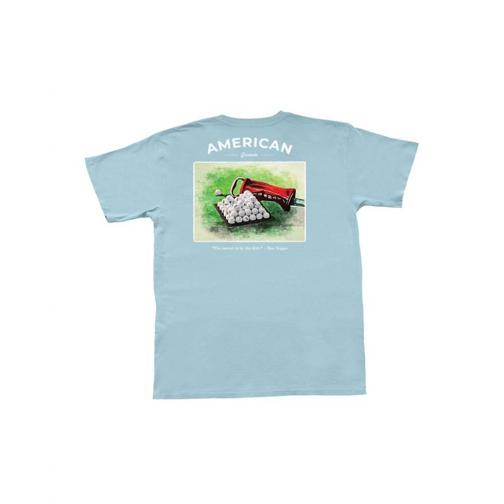 NEW THE STATE COMPANY men's hogan's secret short sleeve shirt in chambray